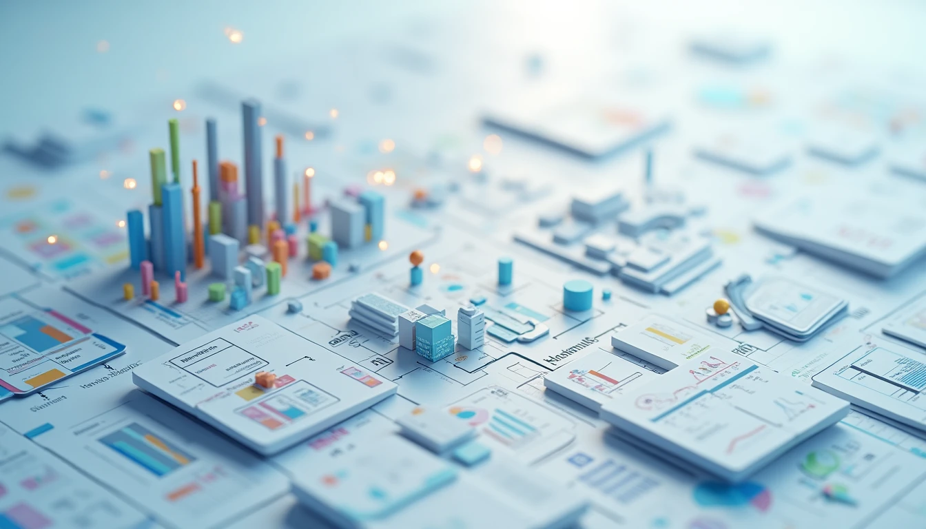 Diagramm zur Visualisierung eines diversifizierten Portfolios